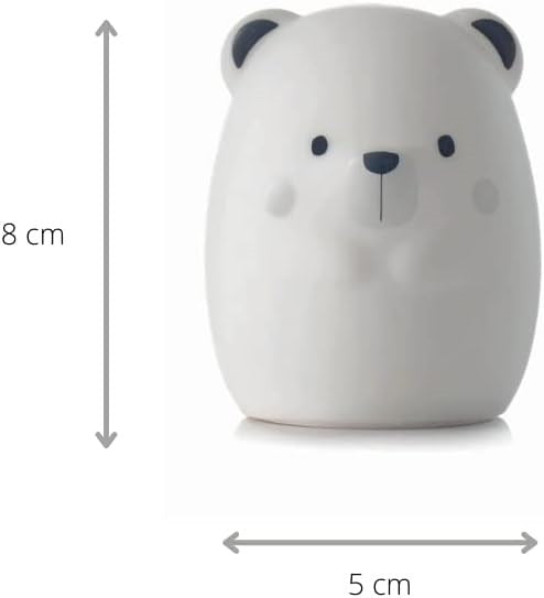 Yum Bear Silicone Night Light Multicolour Sensory Lamp for Babies