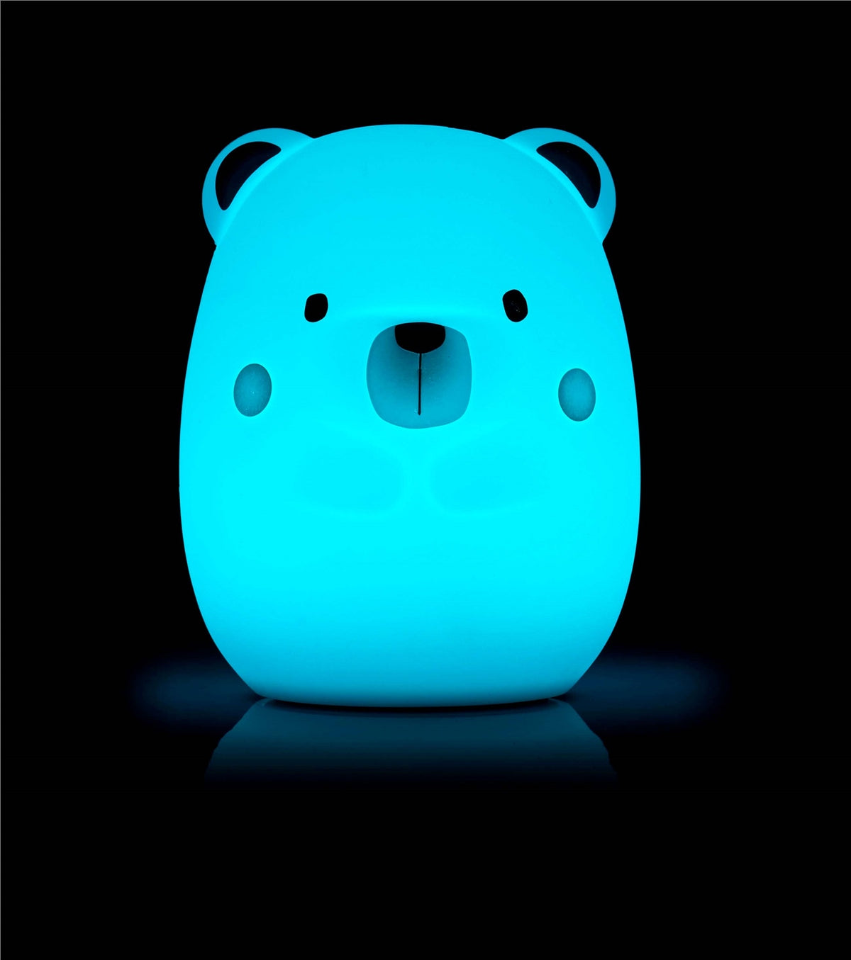 Yum Bear Silicone Night Light Multicolour Sensory Lamp for Babies