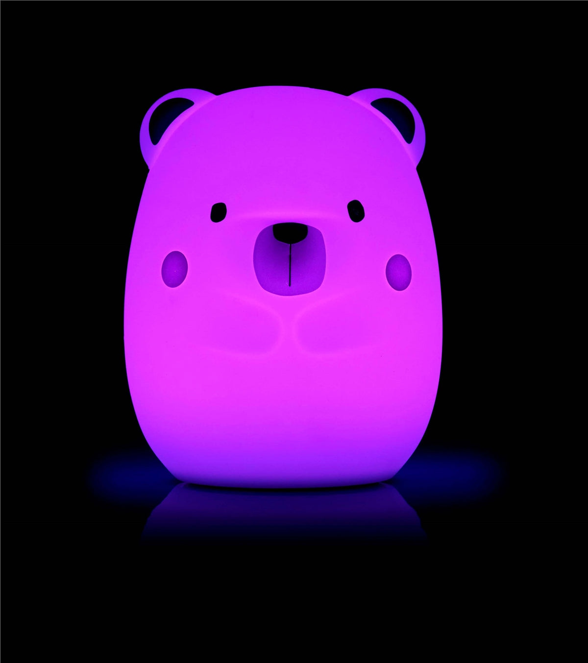 Yum Bear Silicone Night Light Multicolour Sensory Lamp for Babies