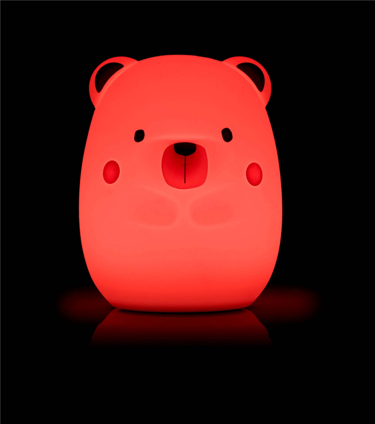 Yum Bear Silicone Night Light Multicolour Sensory Lamp for Babies