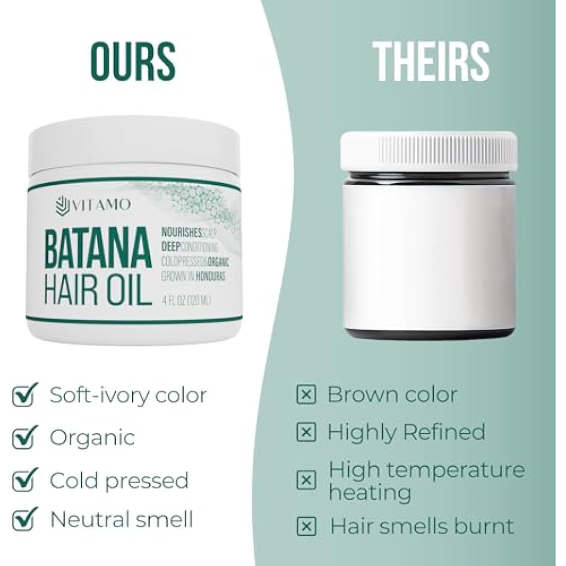 Pure Organic Batana Oil for Hair Growth and Scalp Care