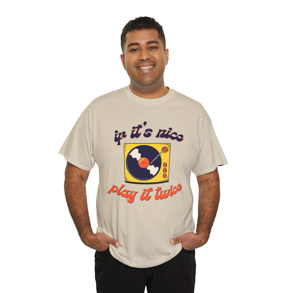If It's Nice Play It Twice Vinyl T-Shirt