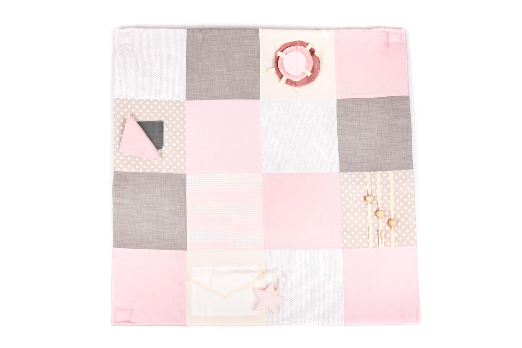 Karloova Handmade Activity Blanket – Perfect for Baby Development by Karloova at www.brixbailey.com