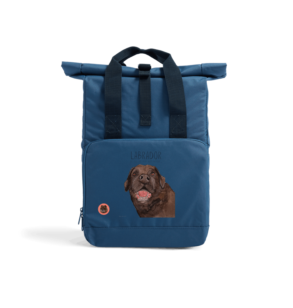 Chocolate Labrador Eco Backpack