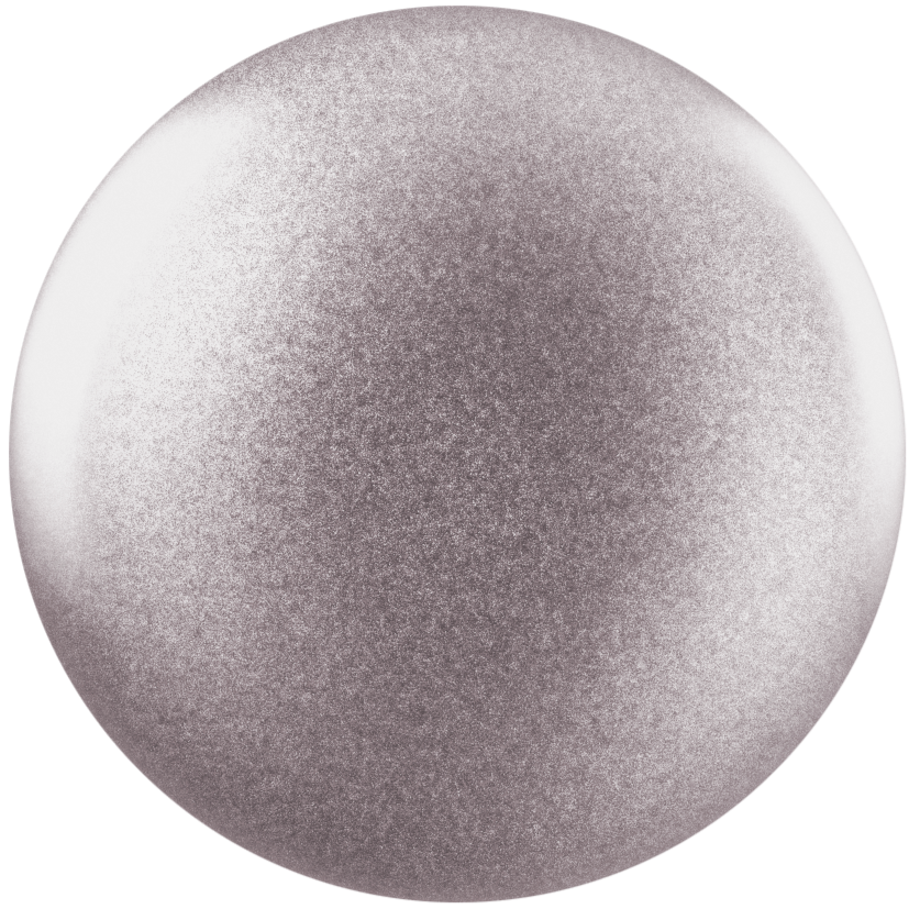 Steel Kisses Metallic Silver Nail Polish 15ml