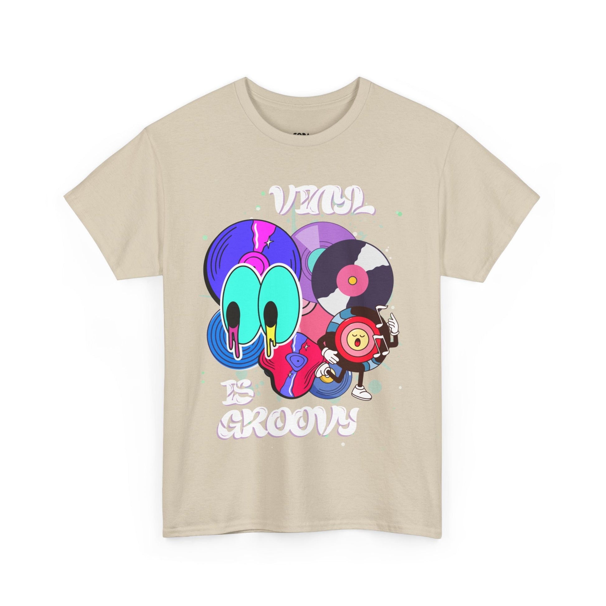 Vinyl Is Groovy Men's T-Shirt