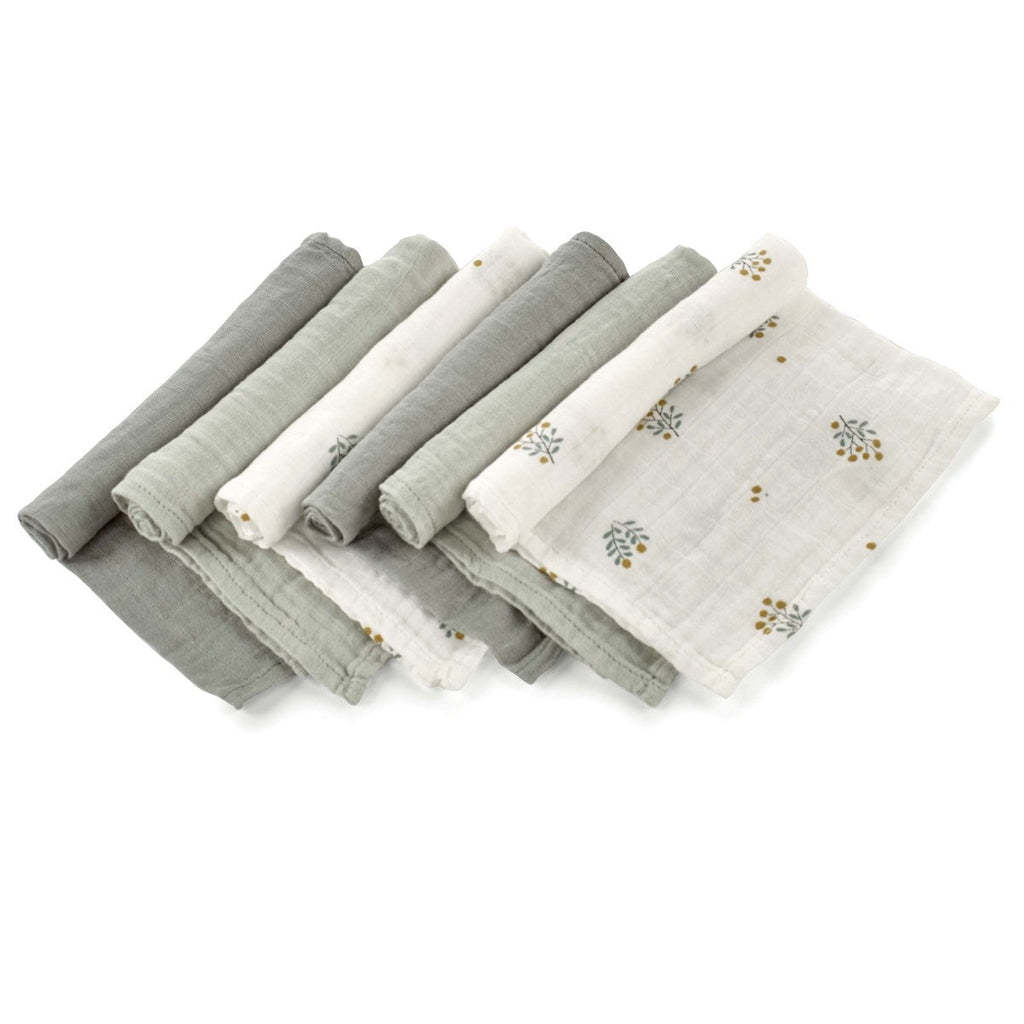 Bamboo Muslin Cloths Soft Absorbent Baby