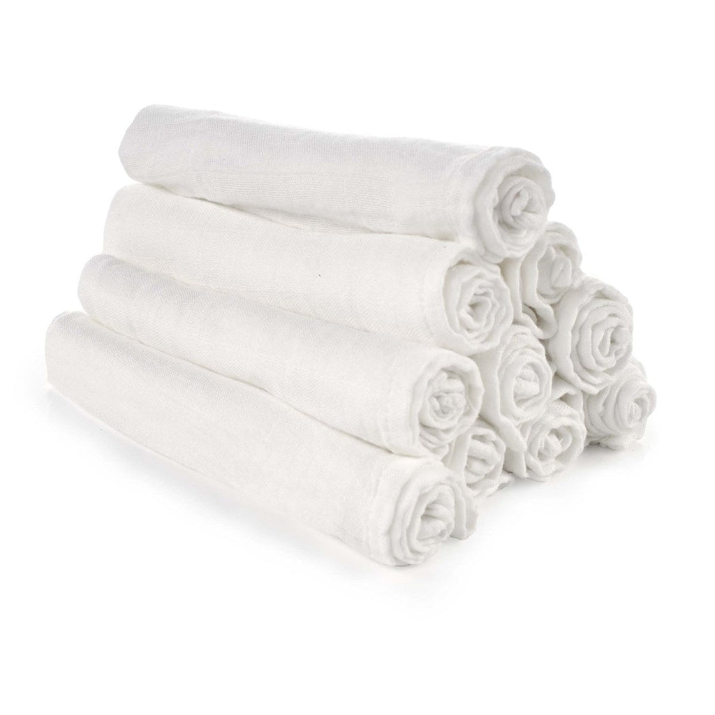 Bamboo Muslin Cloths Soft Absorbent Baby