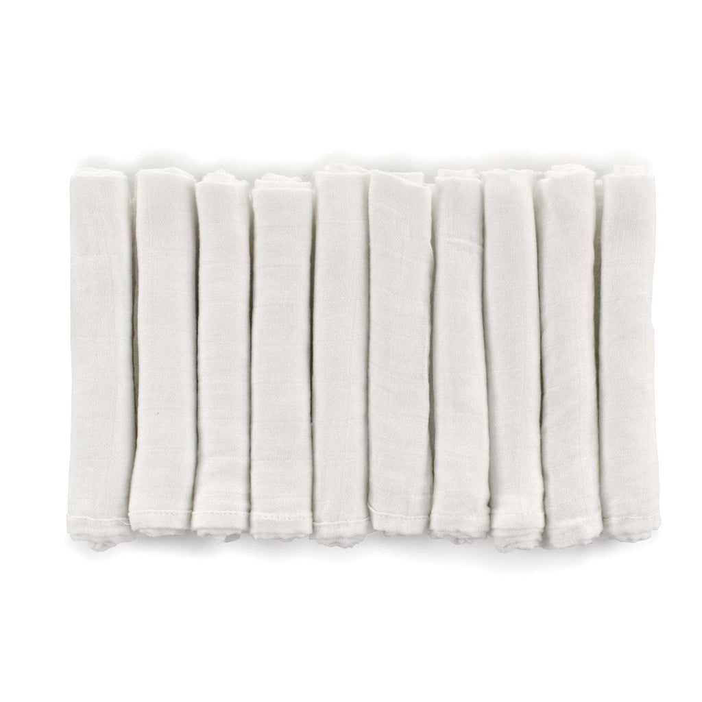 Bamboo Muslin Cloths Soft Absorbent Baby
