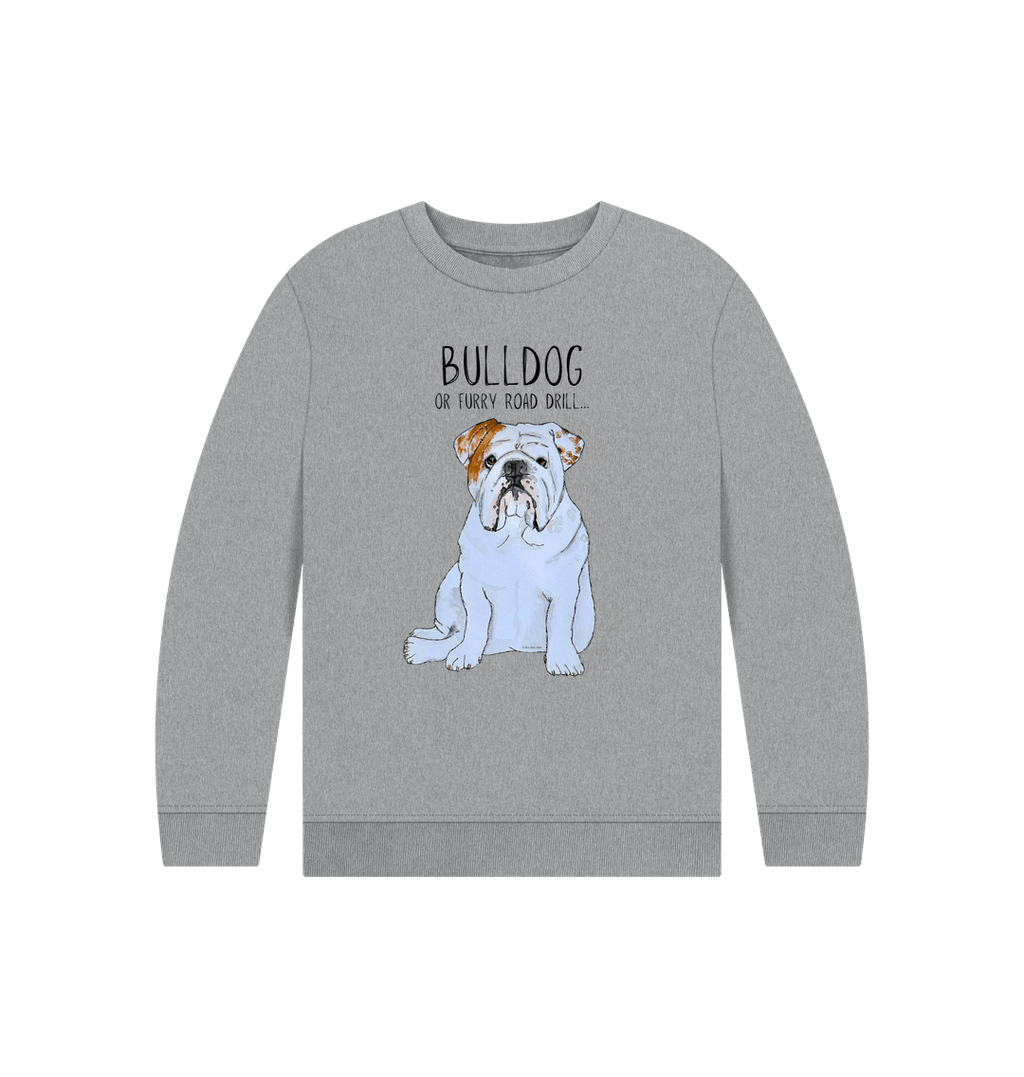 Bulldog Power Kids Sweatshirt for Playtime