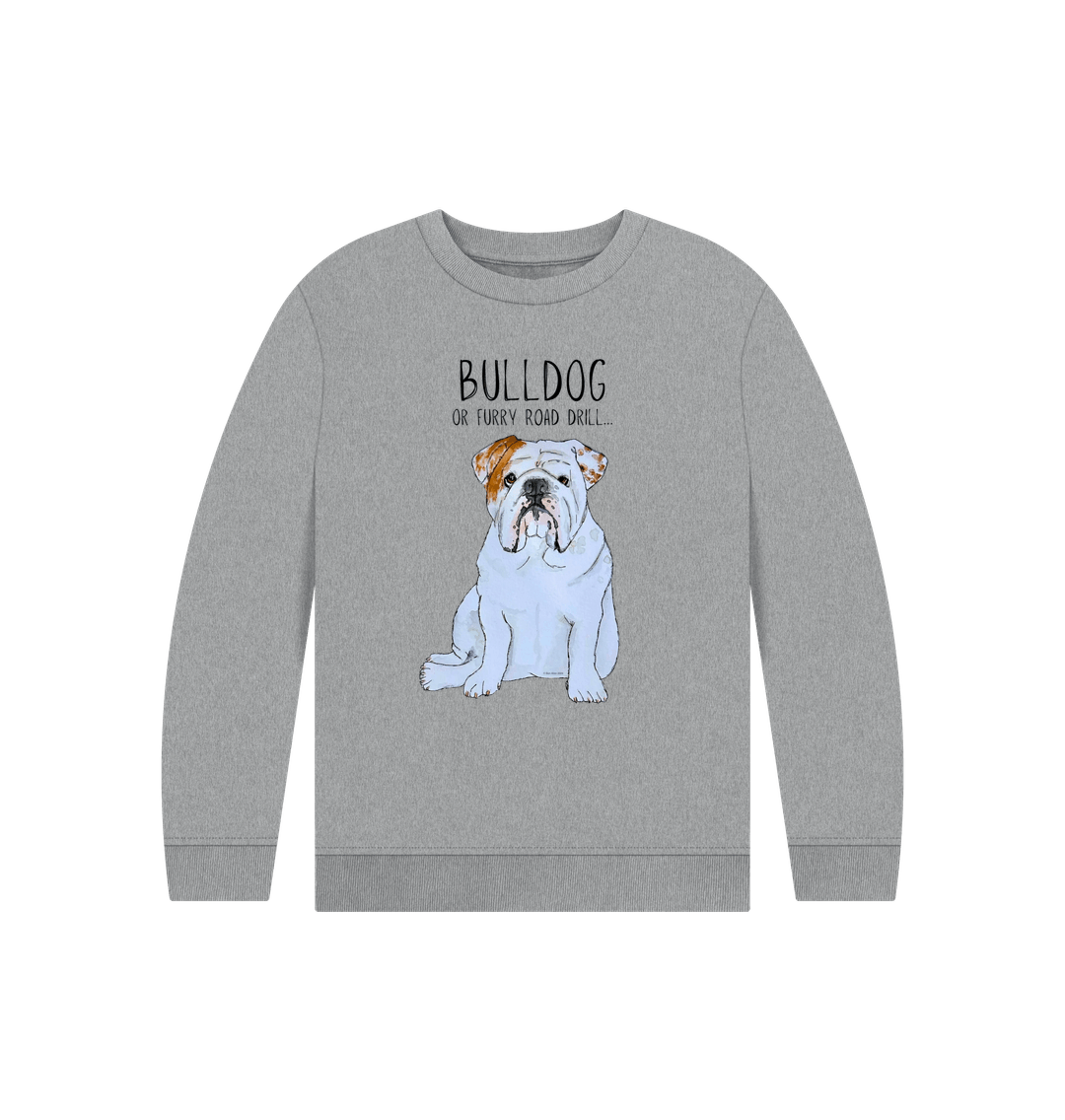 Bulldog Power Kids Sweatshirt for Playtime