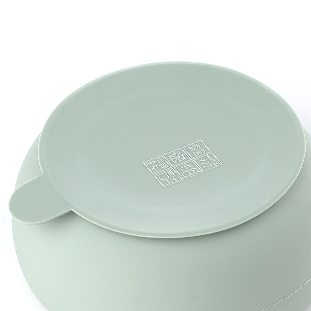 Silicone Bowl and Spoon Set for Baby's First Meals