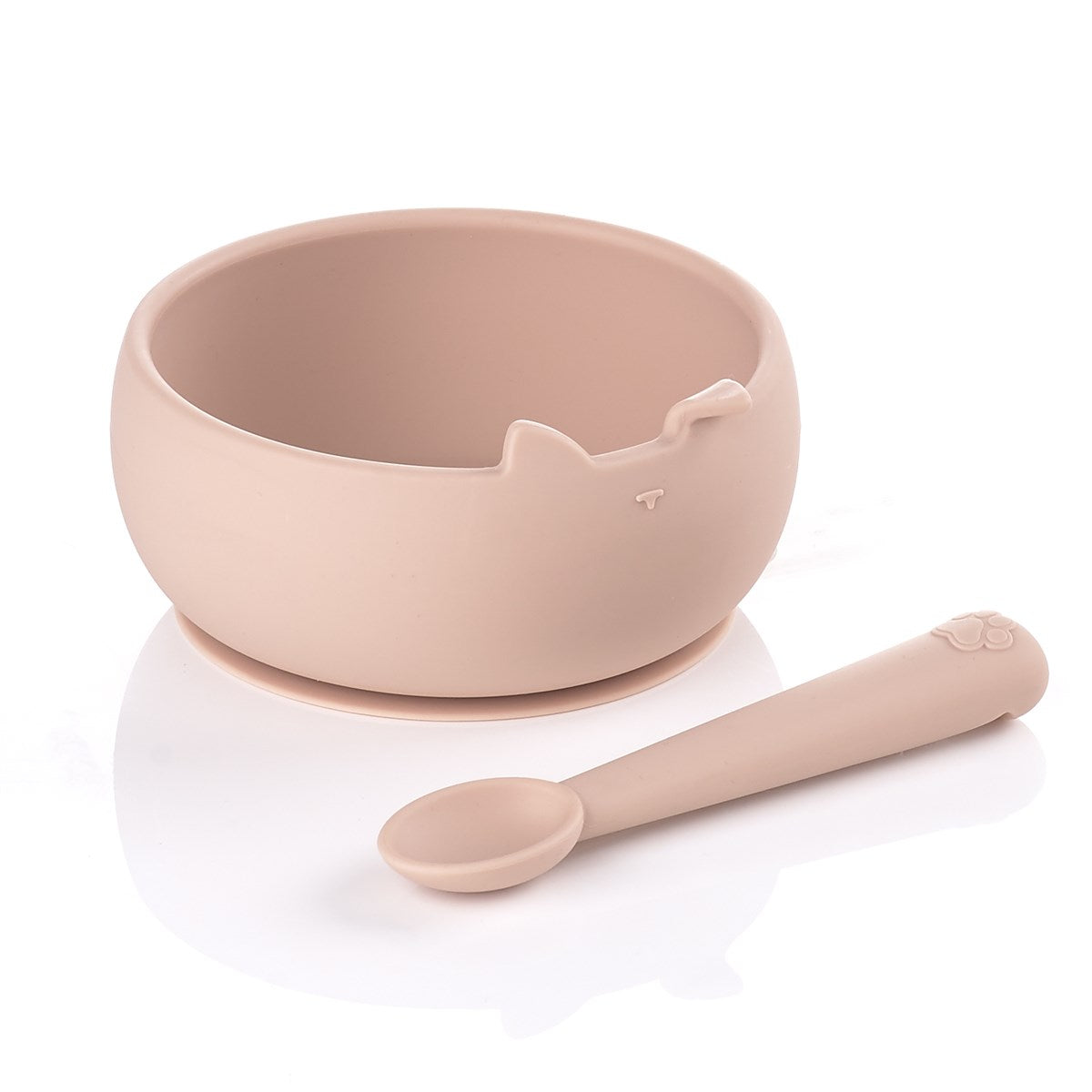 Silicone Bowl and Spoon Set for Baby's First Meals