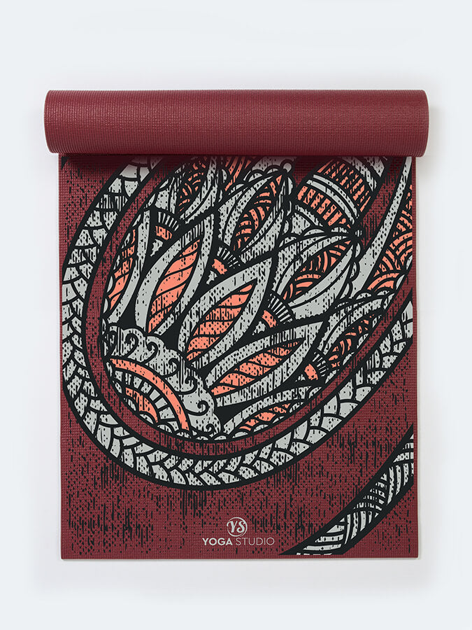 Sticky Yoga Mat 6mm with Beautiful Prints