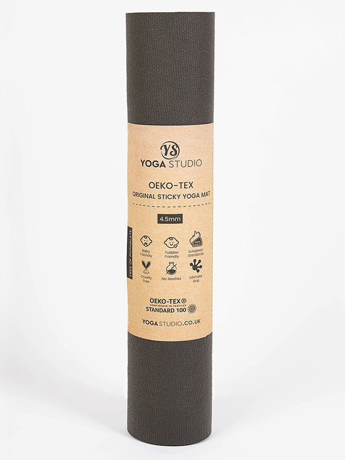 Long and Wide Yoga Mat 4.5mm Non-Slip Cushioned