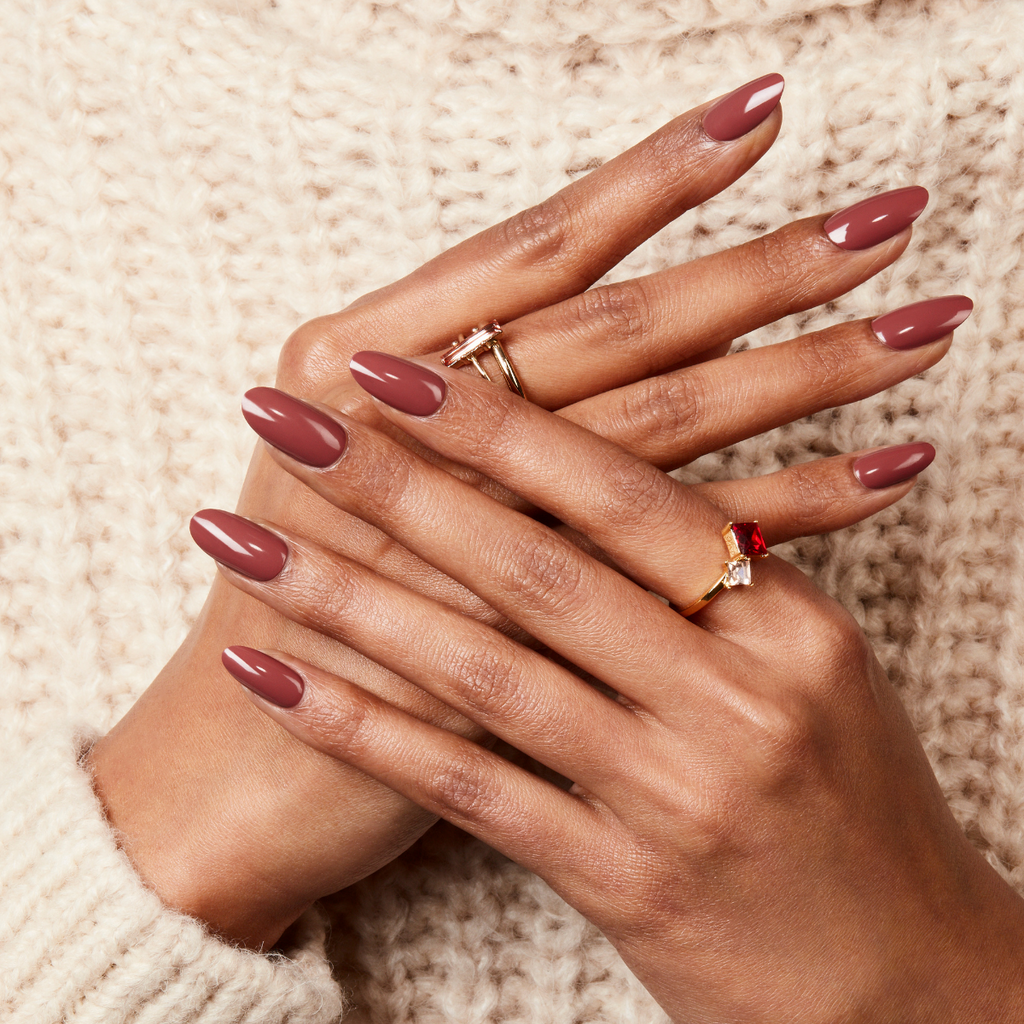 Wooded Bliss Nail Polish 15ml in Rich Mauve Pink