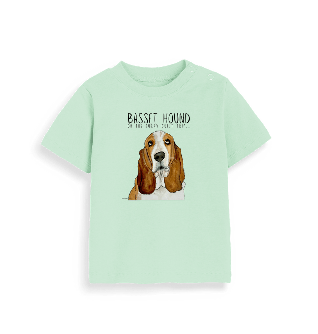 Basset Hound Baby T-Shirt