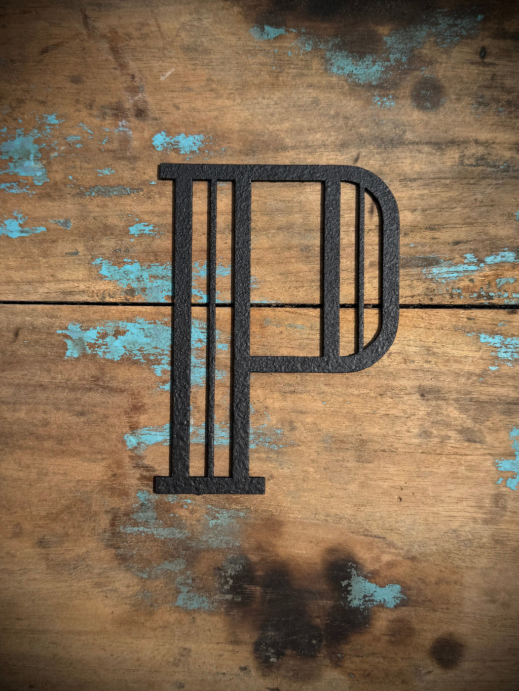 Black Art Deco Metal Letters and Numbers 5 inch or 12 inch