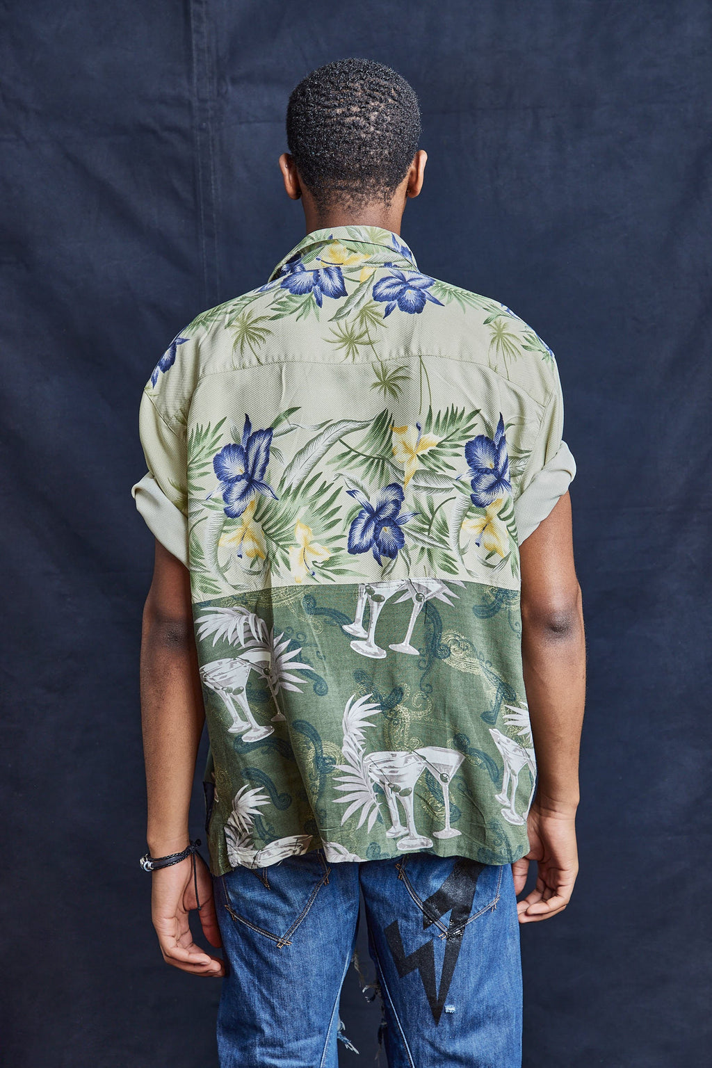 50/50 Hawaiian Shirt Martini