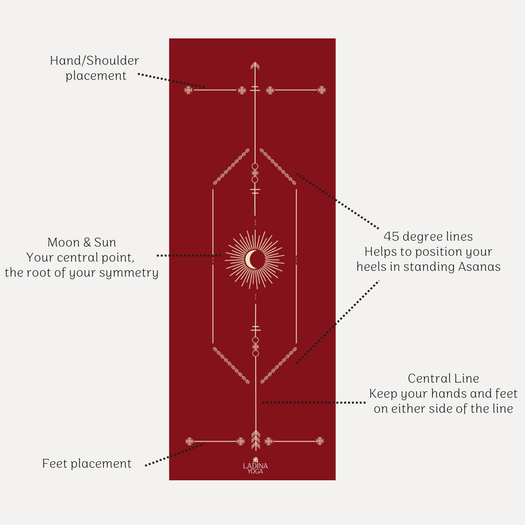 Warrior Red Velvet Sustainable Yoga Mat