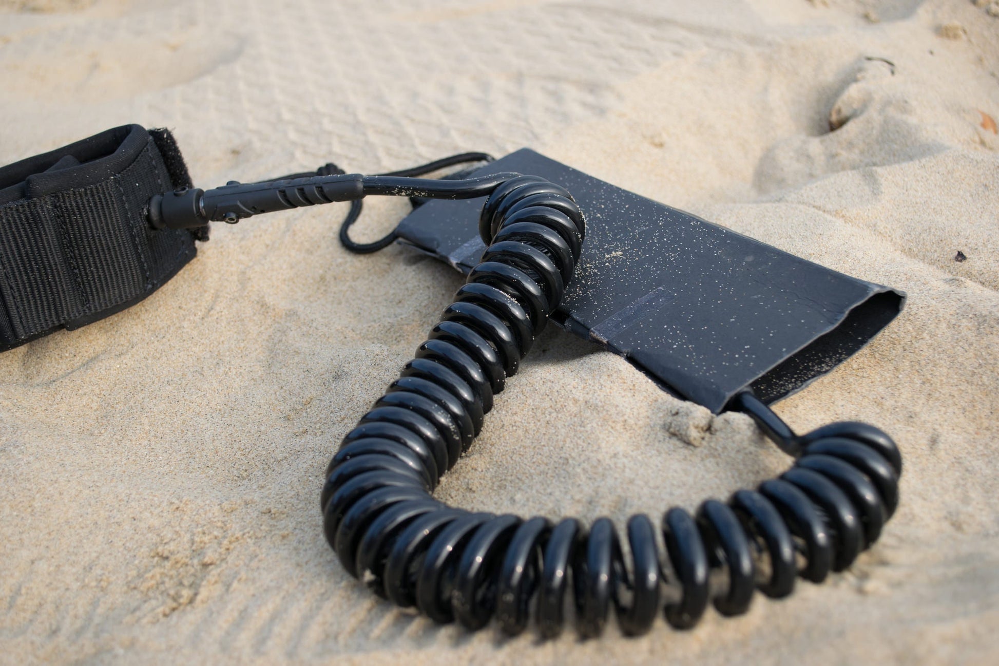 10 Foot Coiled SUP Paddle Board Ankle Leash