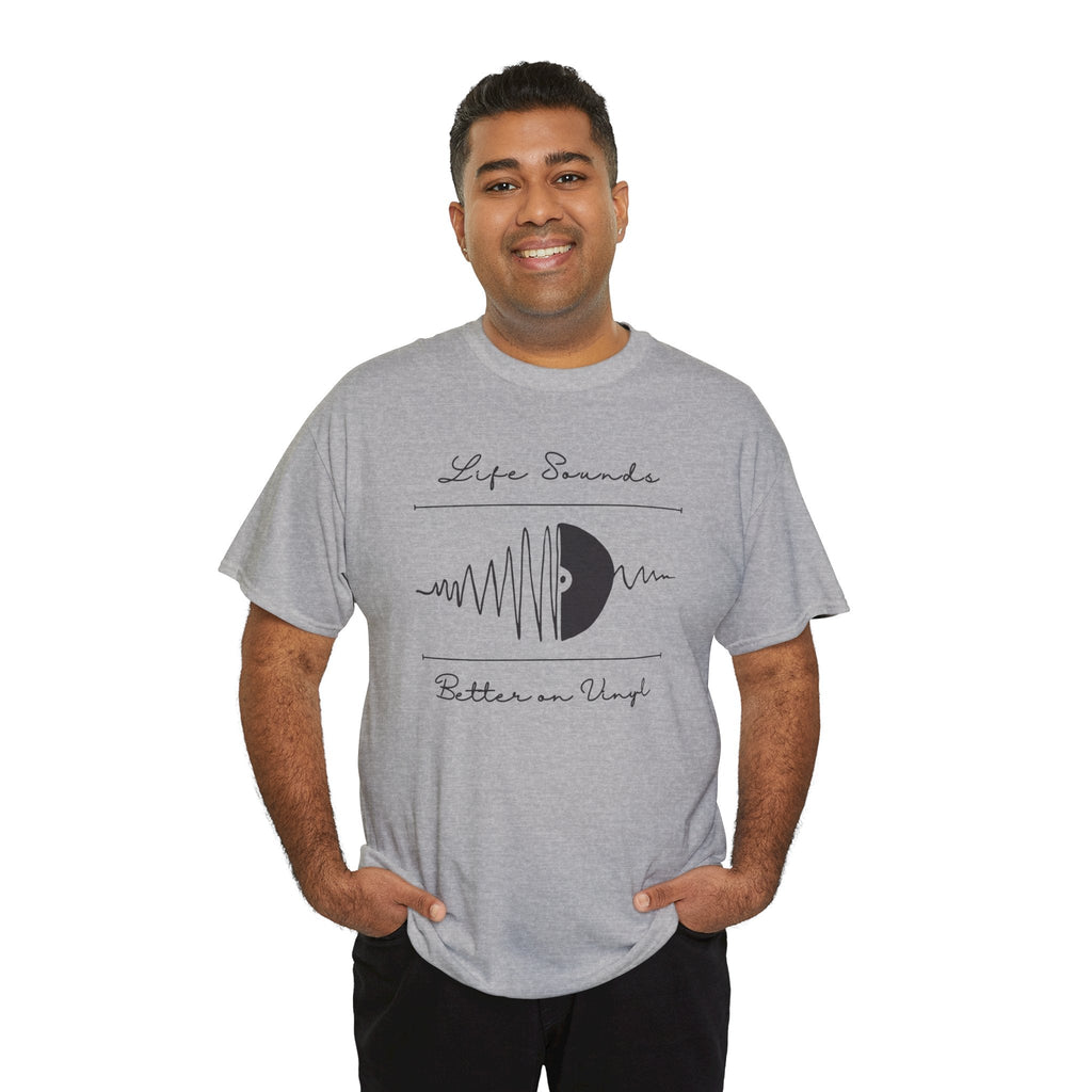 Life Sounds Better on Vinyl Men's T-Shirt