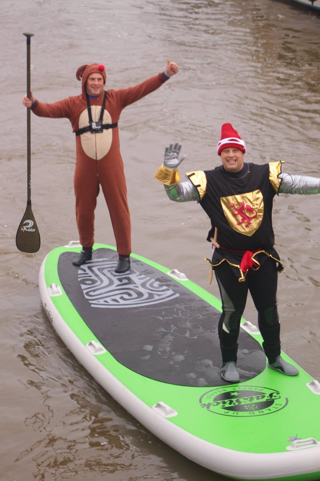 XL Giant Paddle Board Package with Paddles and Pump