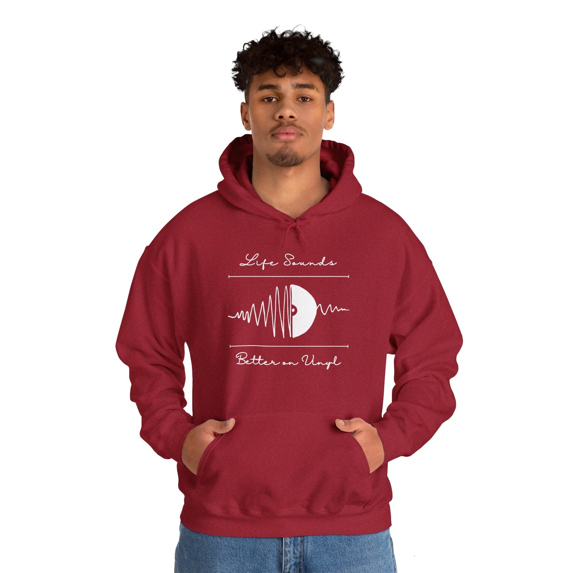Life Sounds Better on Vinyl Men's Hoodie