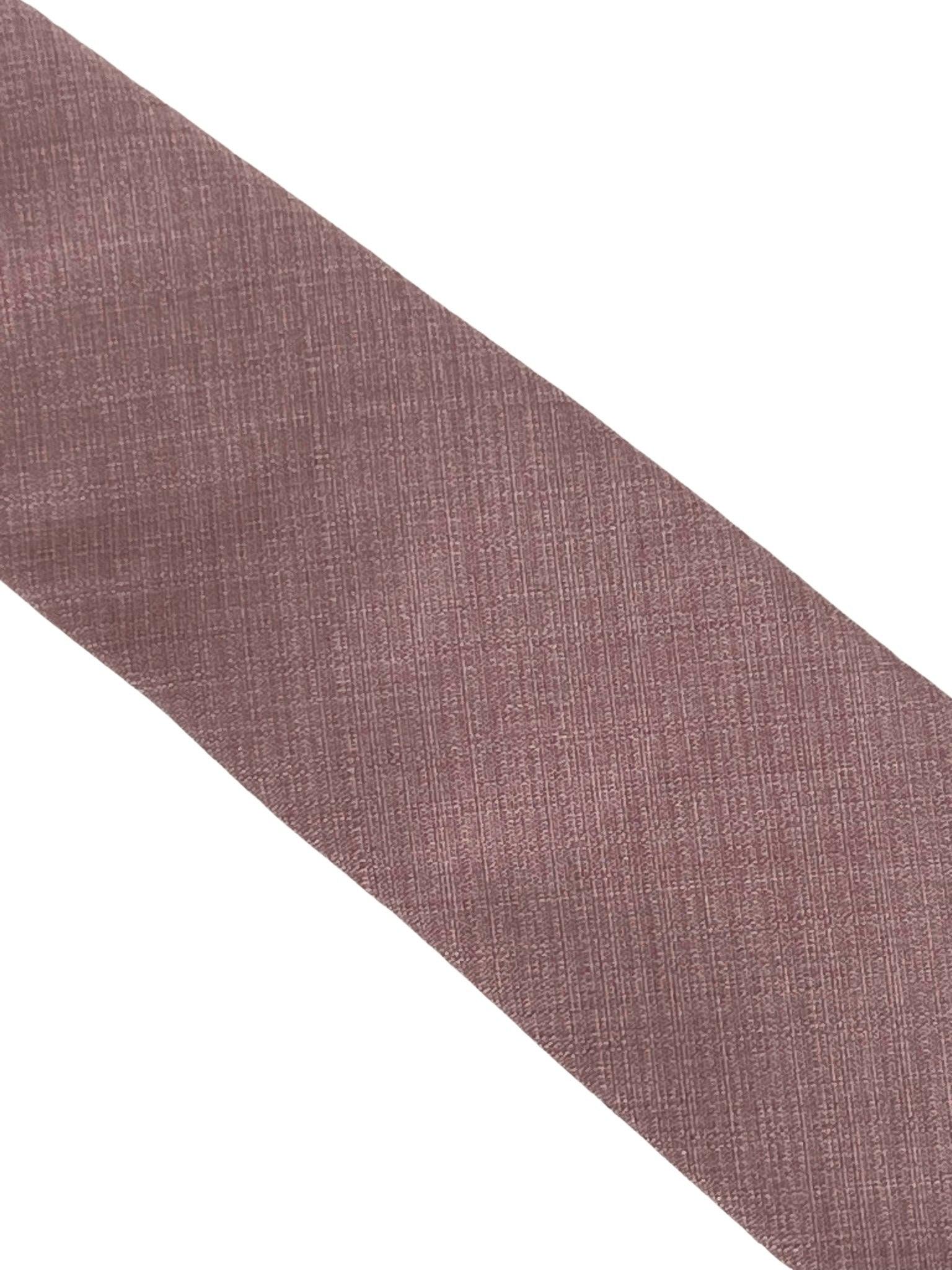 Dusky Pink Bamboo Tie and Pocket Square Set