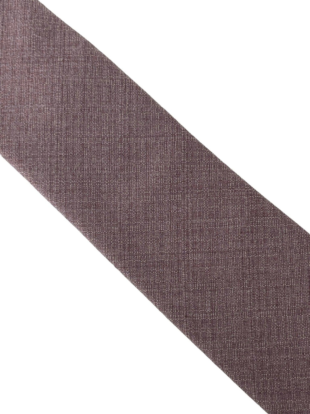 Mauve Brown Bamboo Tie and Pocket Square Set
