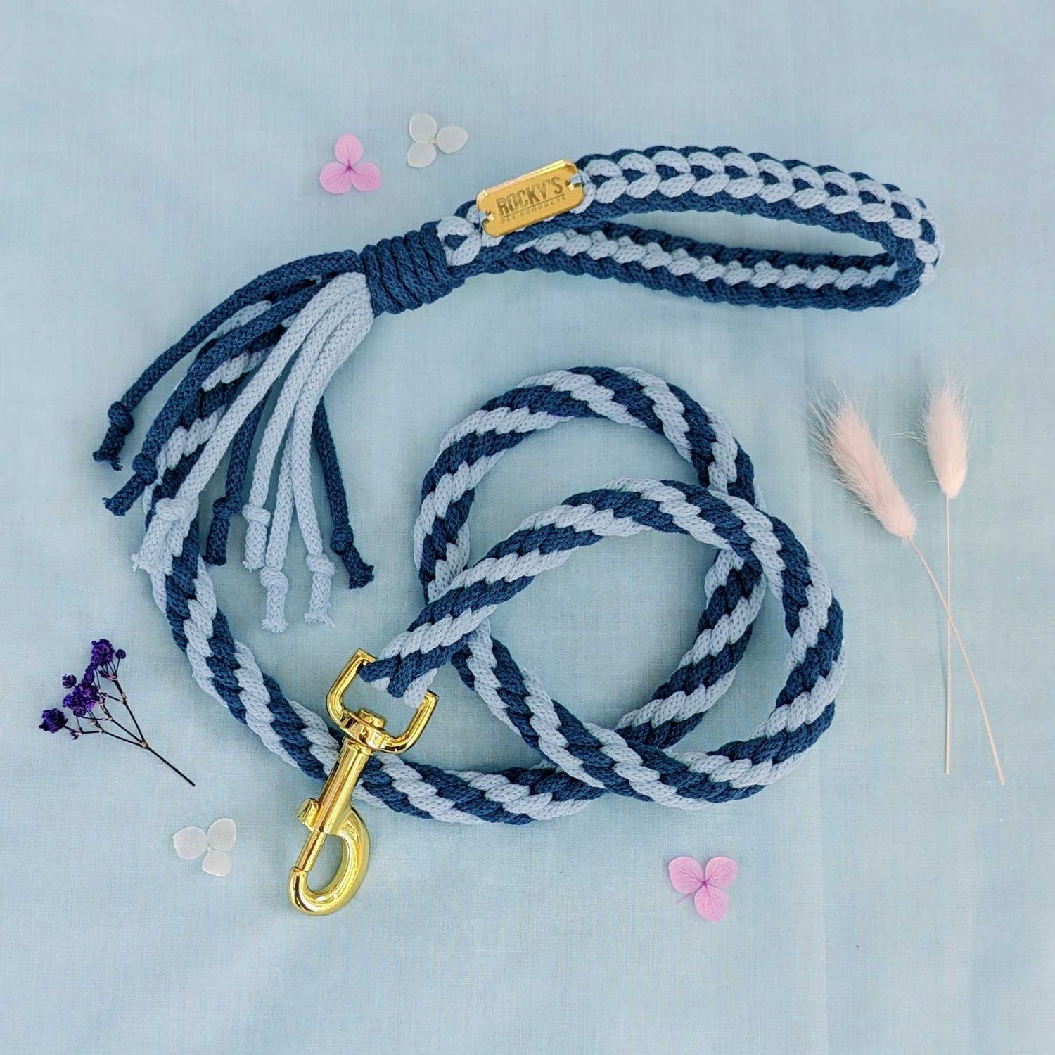 Make Your Own Dog Lead Craft Kit in Blue