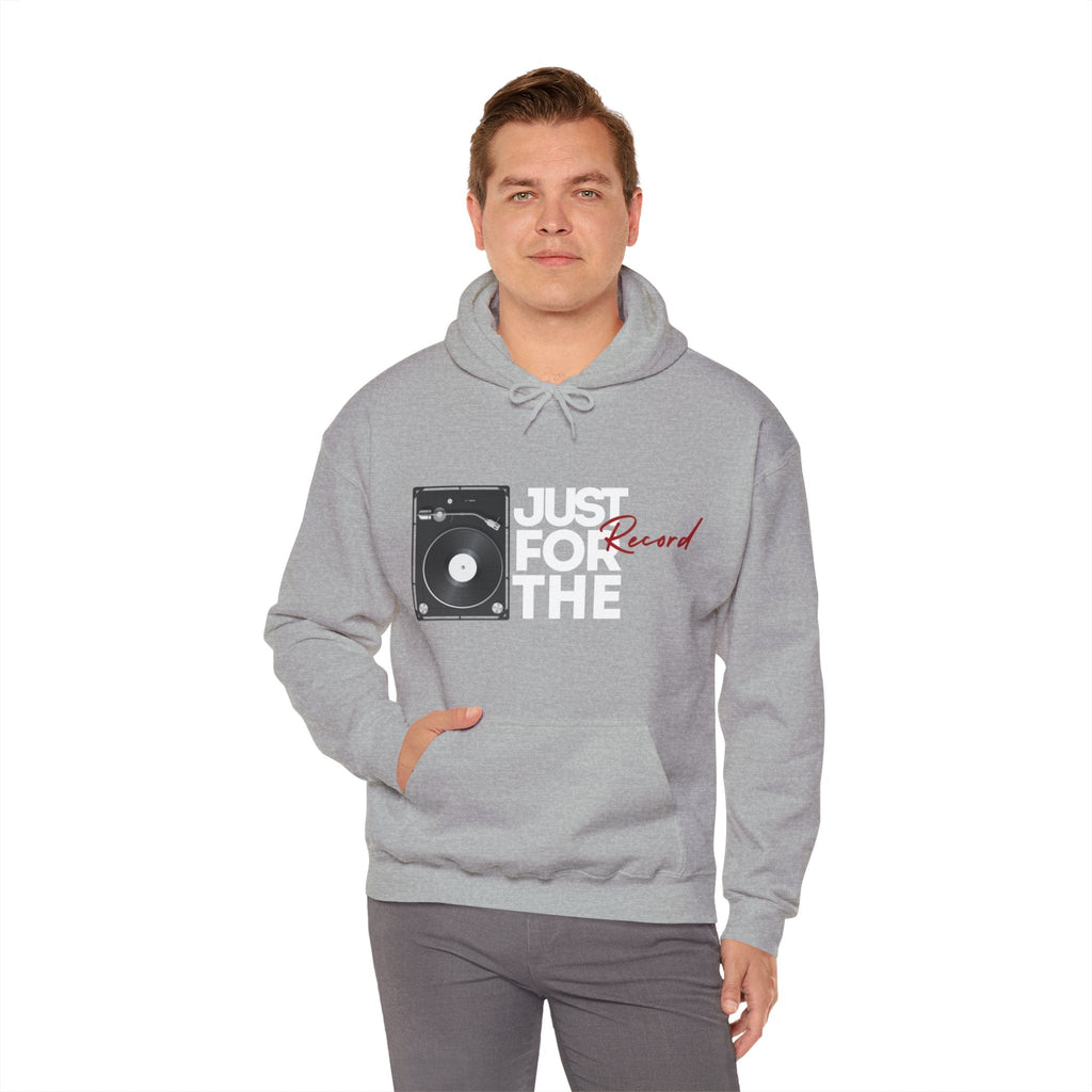 Just for the Record Mens Hoodie