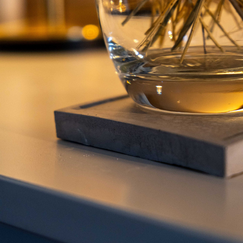 Concrete Square Jewellery Holder