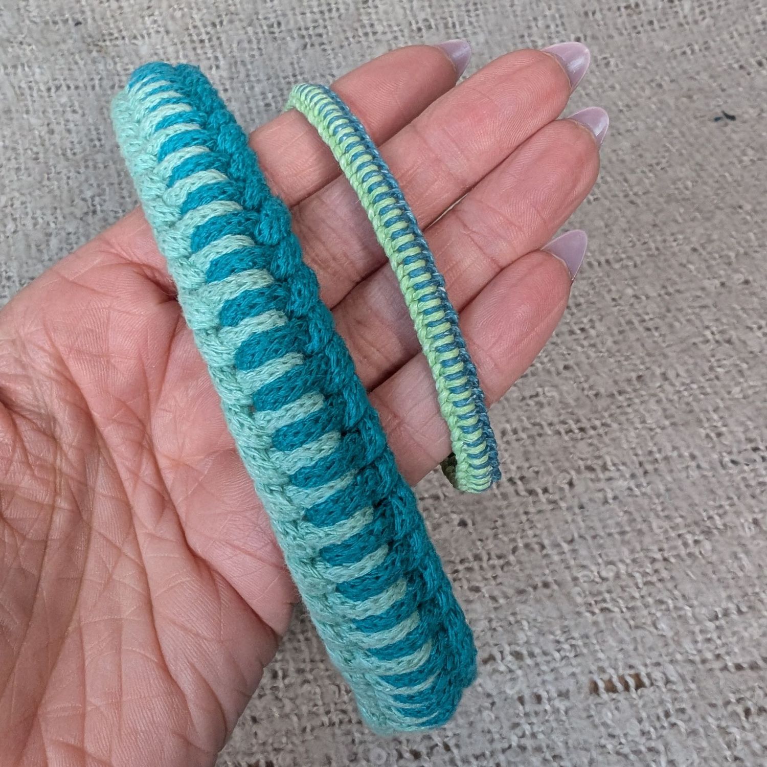 Make Your Own Macrame Dog Collar and Friendship Bracelet Craft Kit in Mint