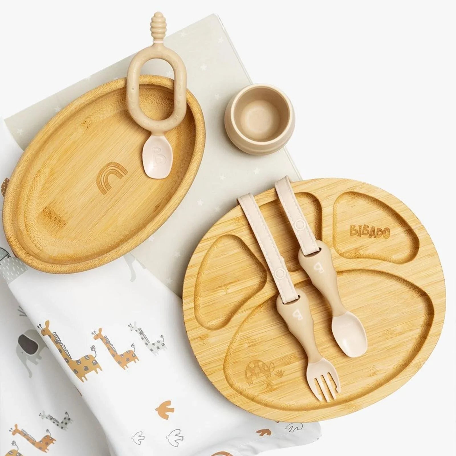 Complete Bamboo Weaning Box Set in Fawn