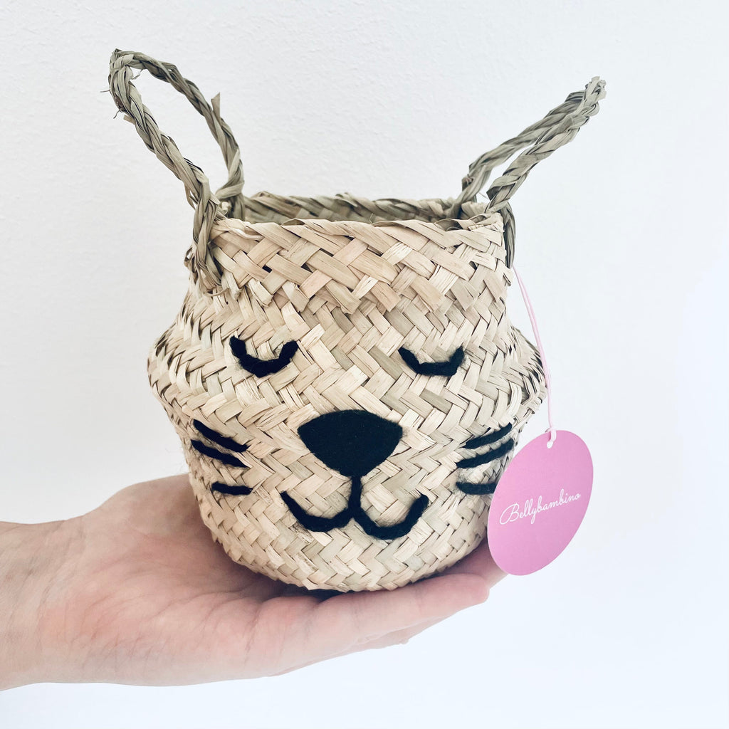 Natural Cat Basket - Mini