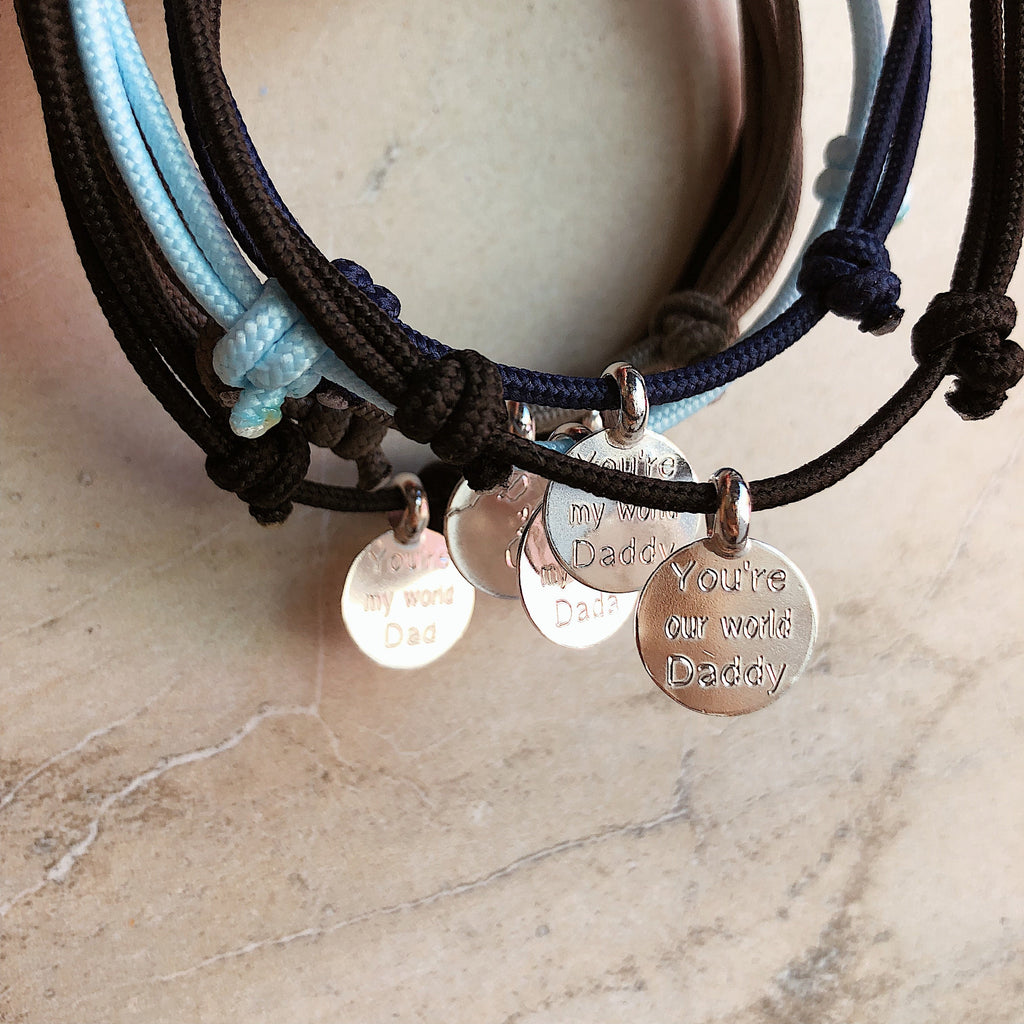 You're My World Rope Bracelet
