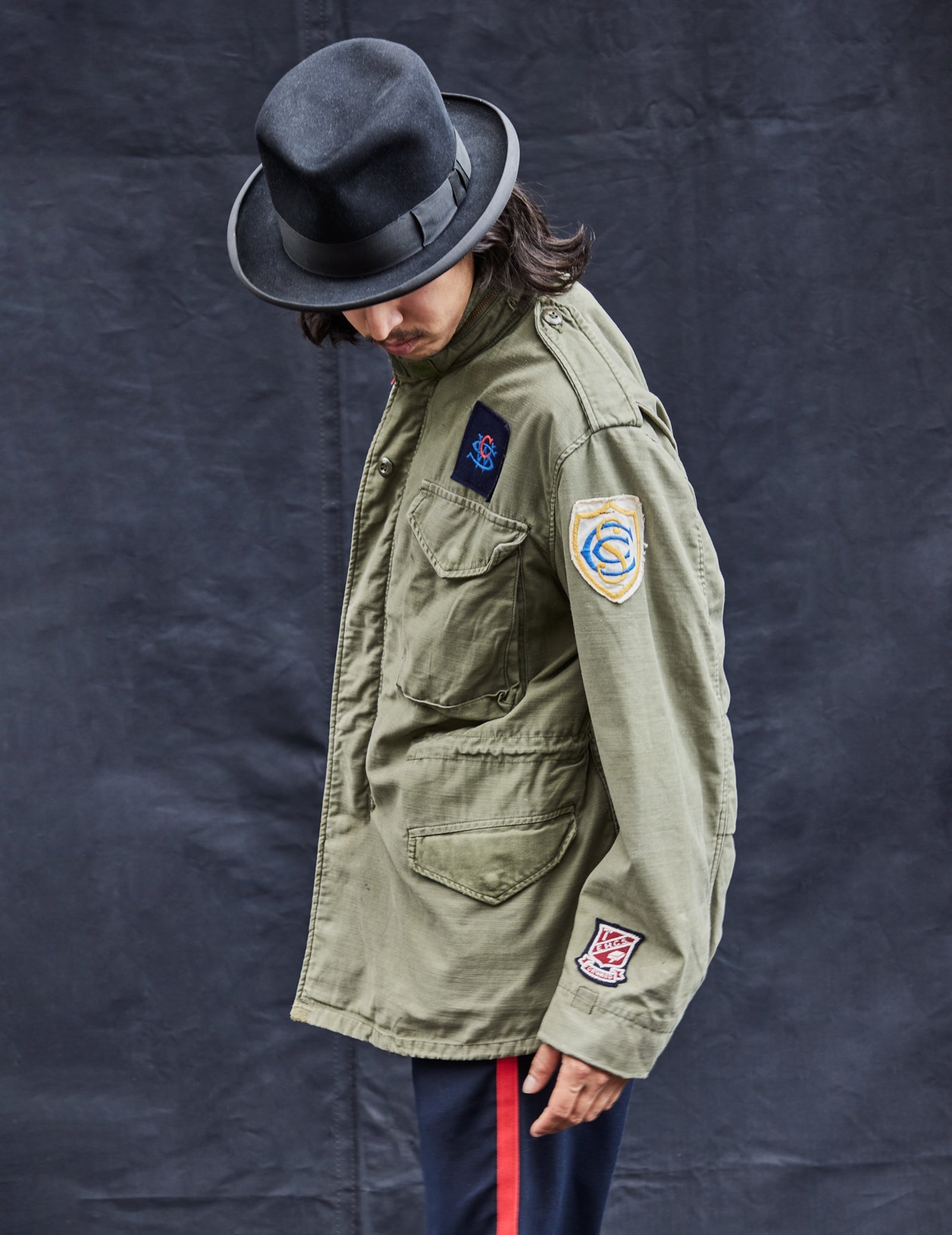 Vintage Grammar School Field Jacket