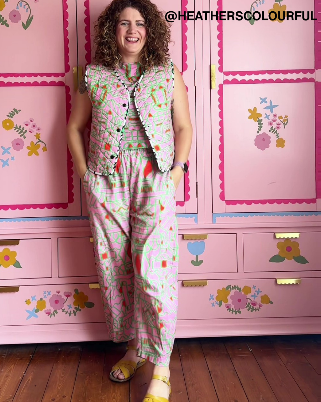 Reversible Organic Cotton Quilted Gilet