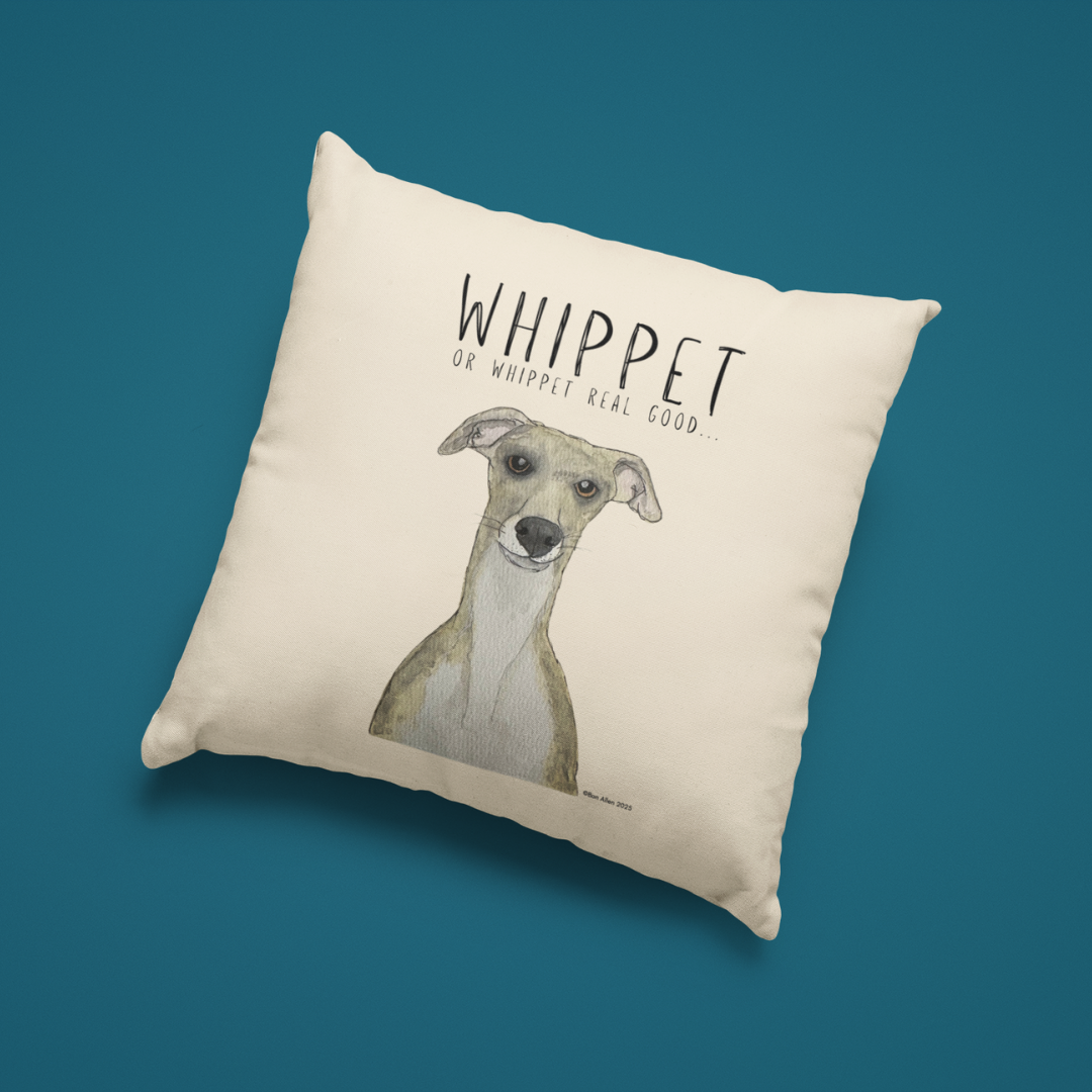 Whippet Real Good Cushion Cover