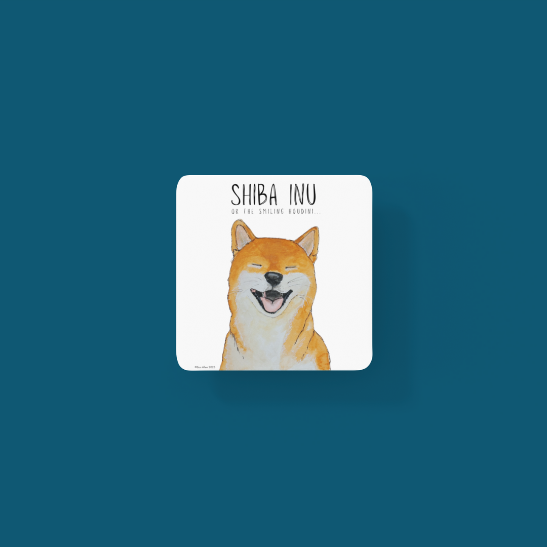 Shiba Inu Coasters Set of 4