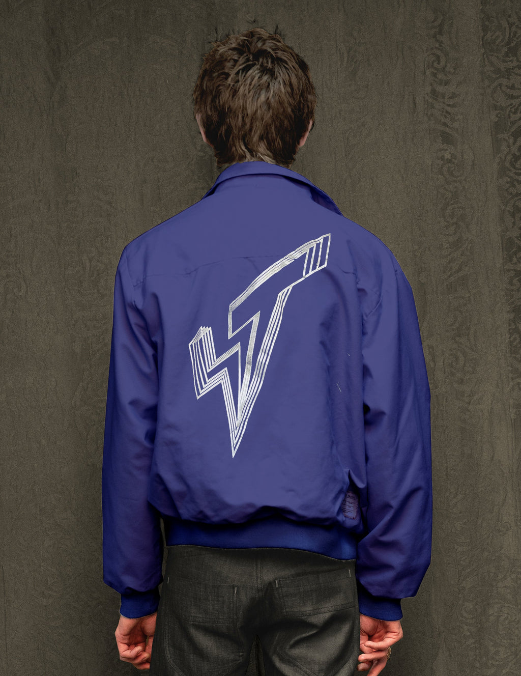 Classic Blue Harrington Jacket