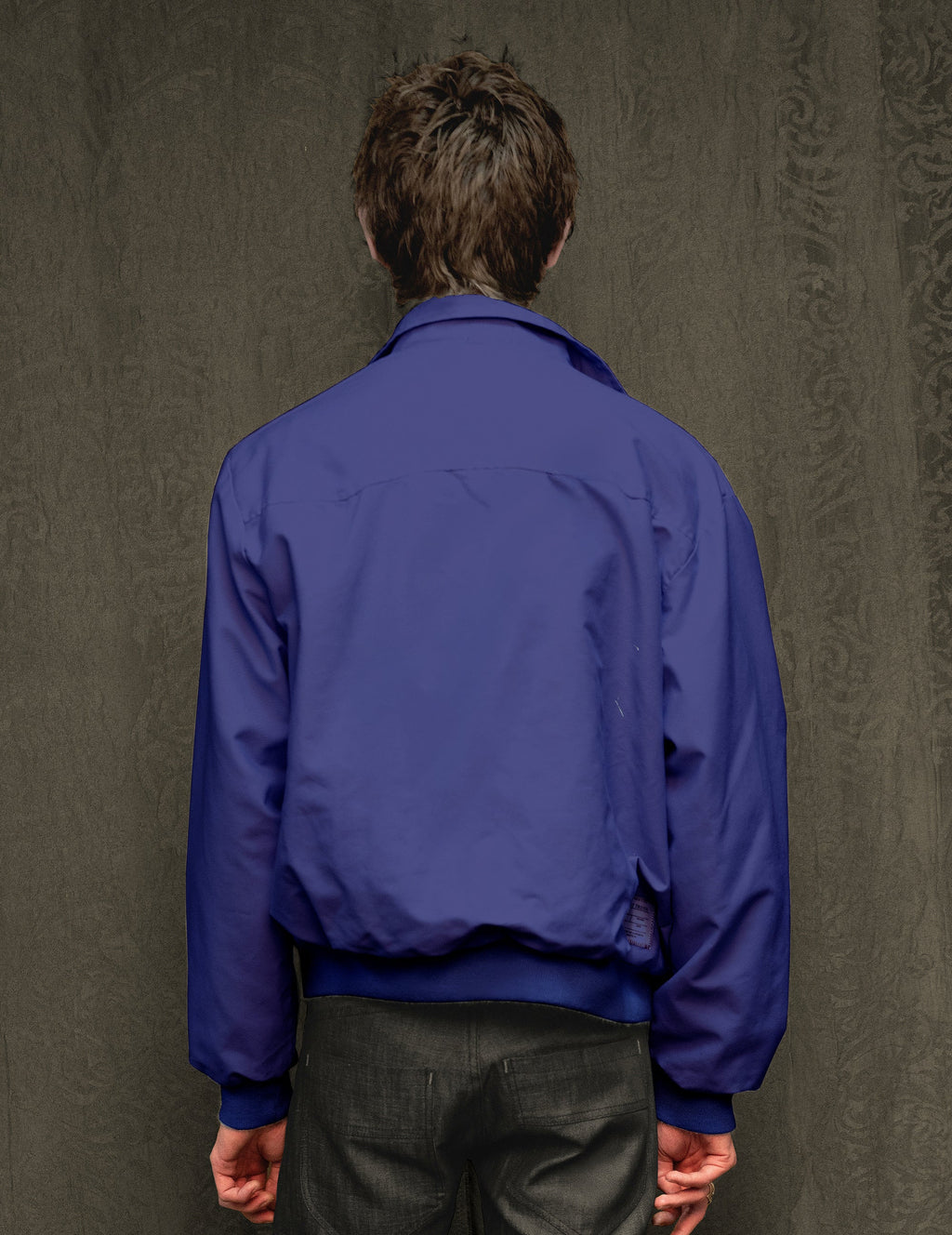 Classic Blue Harrington Jacket