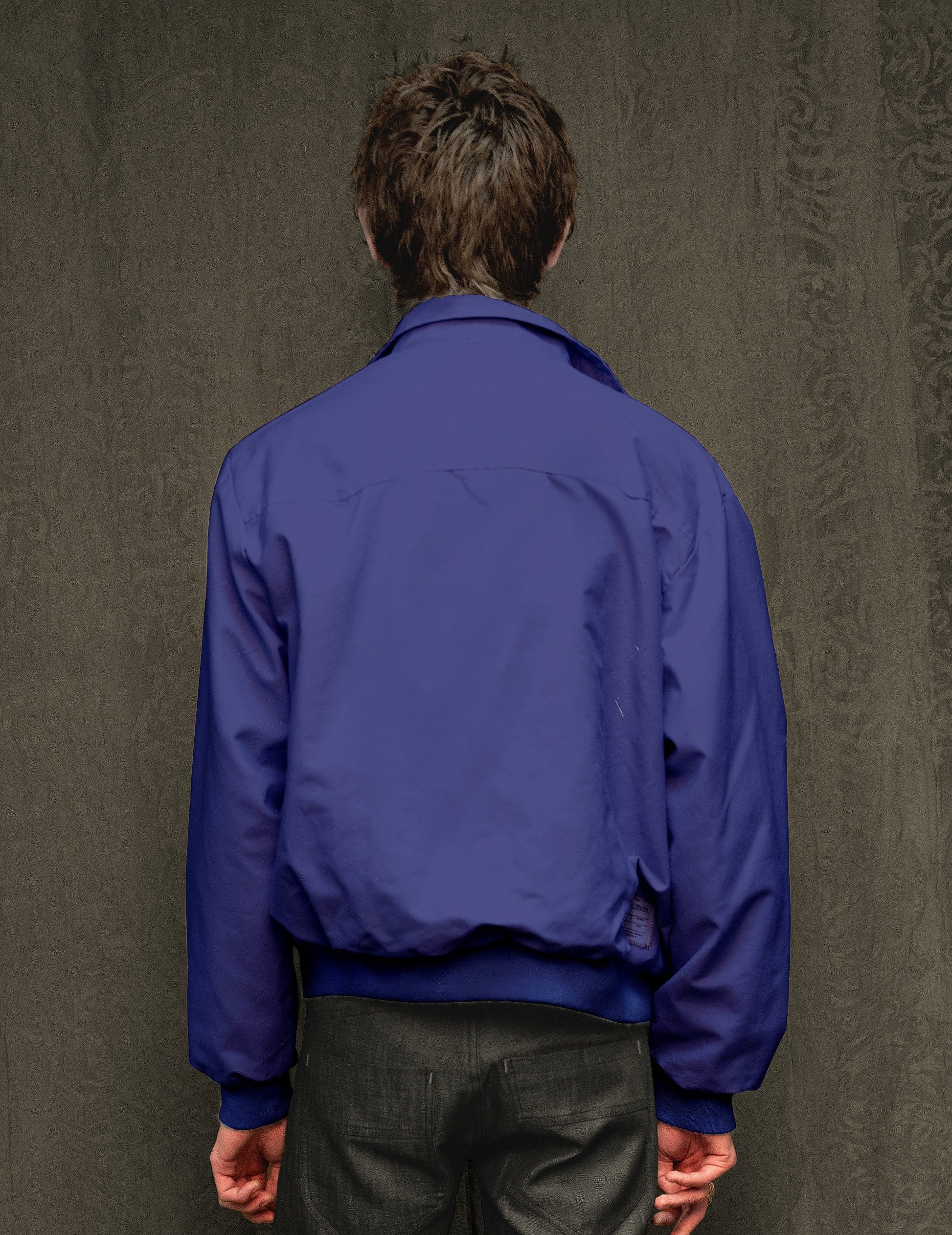 Classic Blue Harrington Jacket
