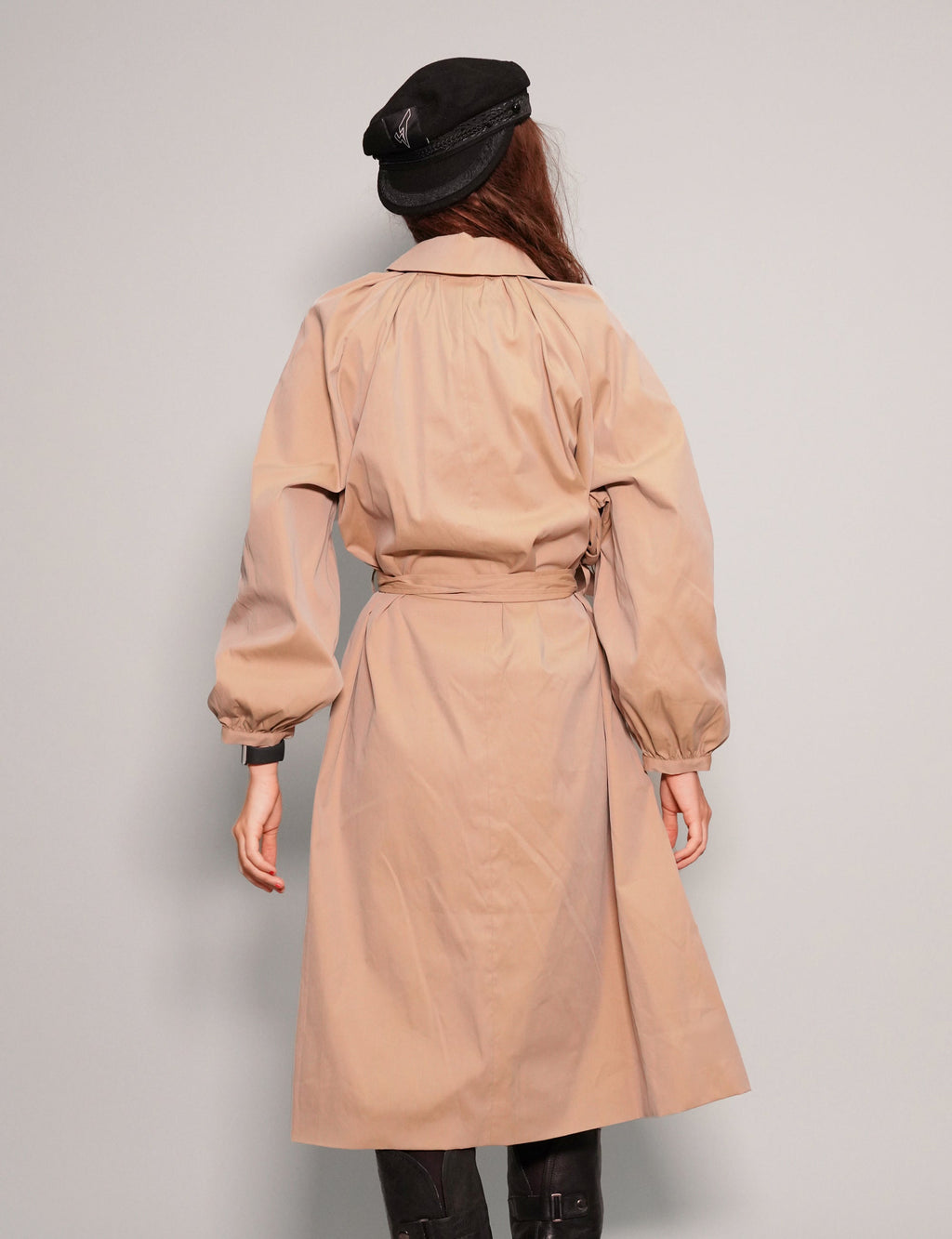 Belted Macintosh Coat