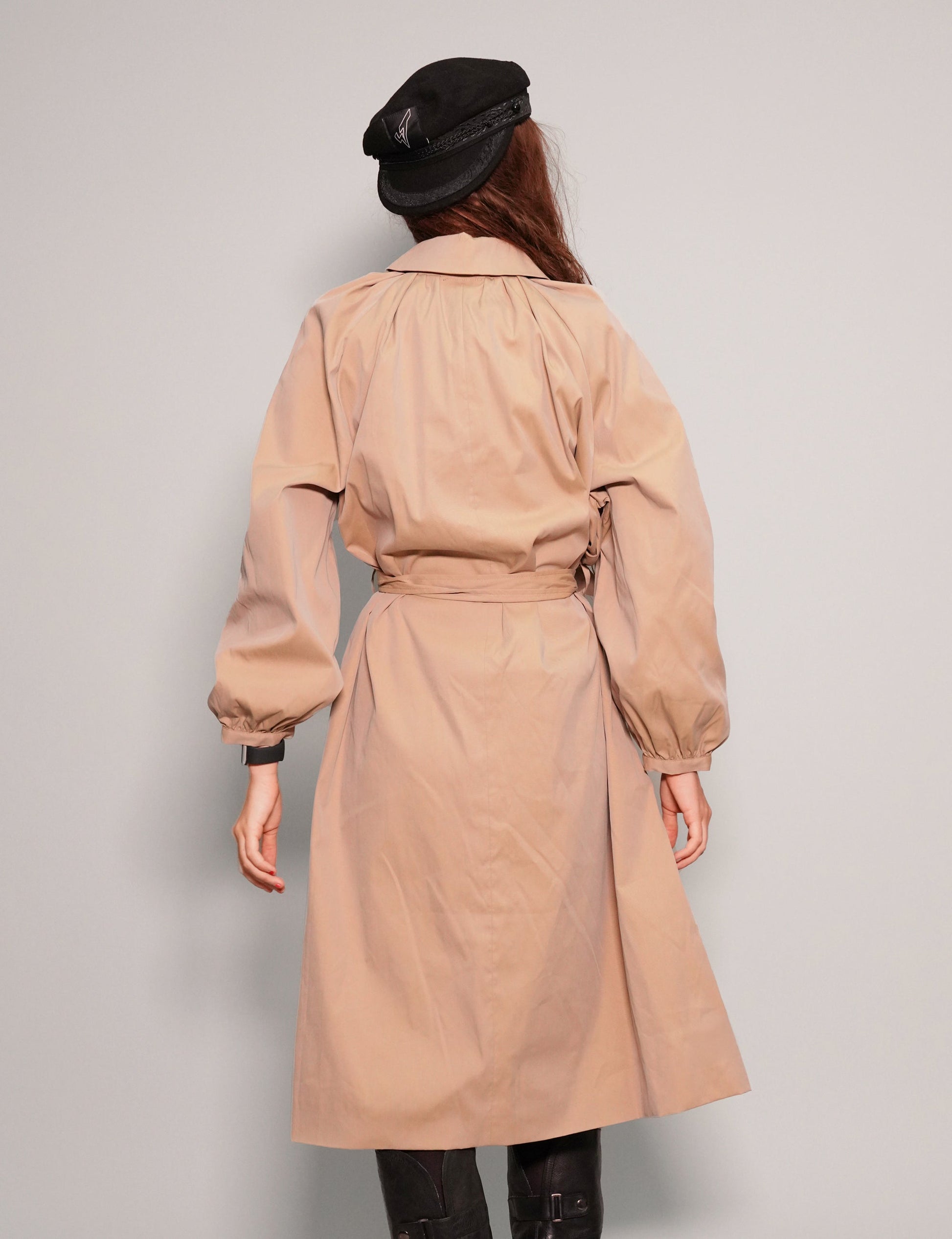Belted Macintosh Coat