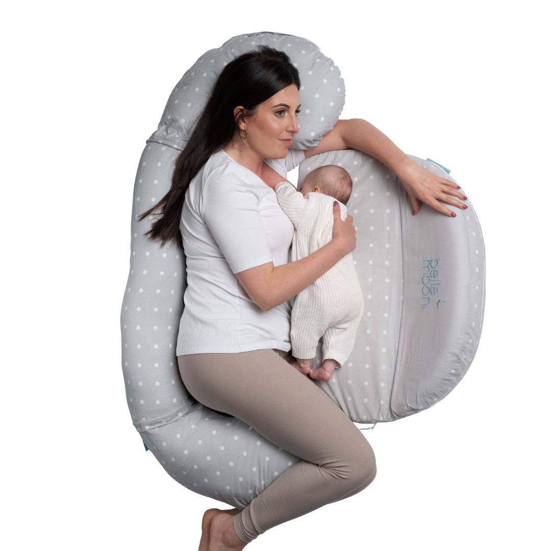 5 in 1 Cocoon Dotted Nursing Pillow Set