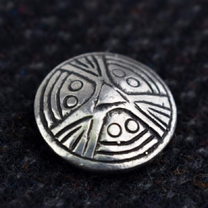 Tiny face Brooch