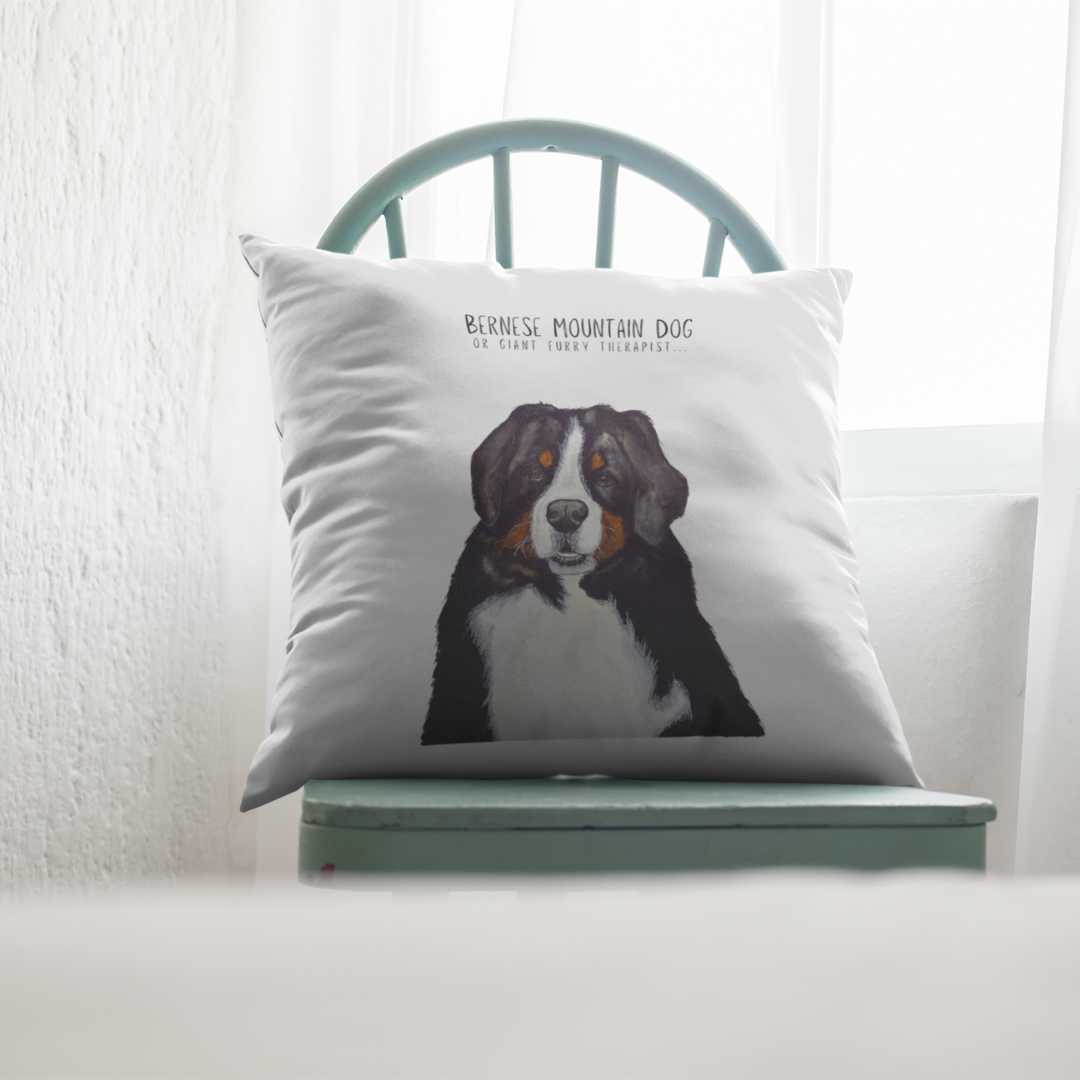 Bernese Mountain Dog Cushion Cover