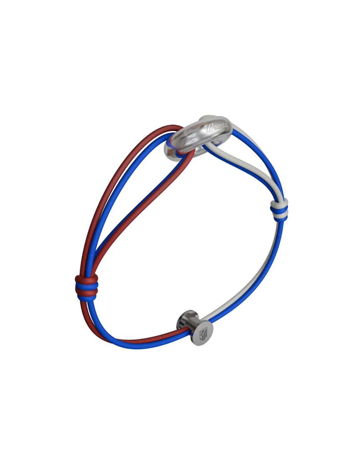 Football Club Colours Bracelet 1mm